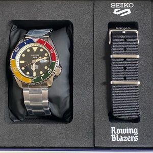 Seiko 5 x Rowing Blazers Sports Colorblock Watch